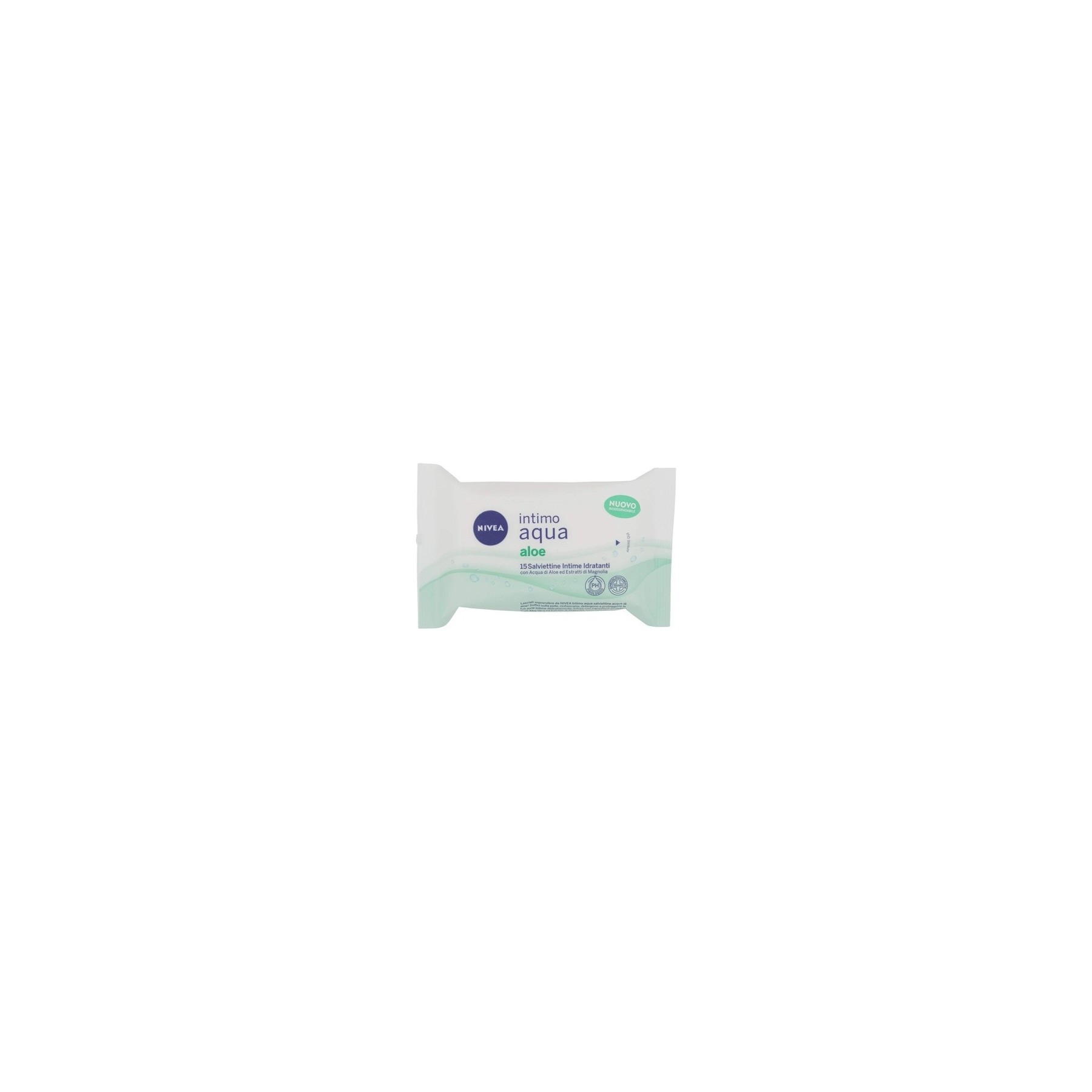 Nivea Intimo Aqua Intimate Moisturizing Wipes Aloe