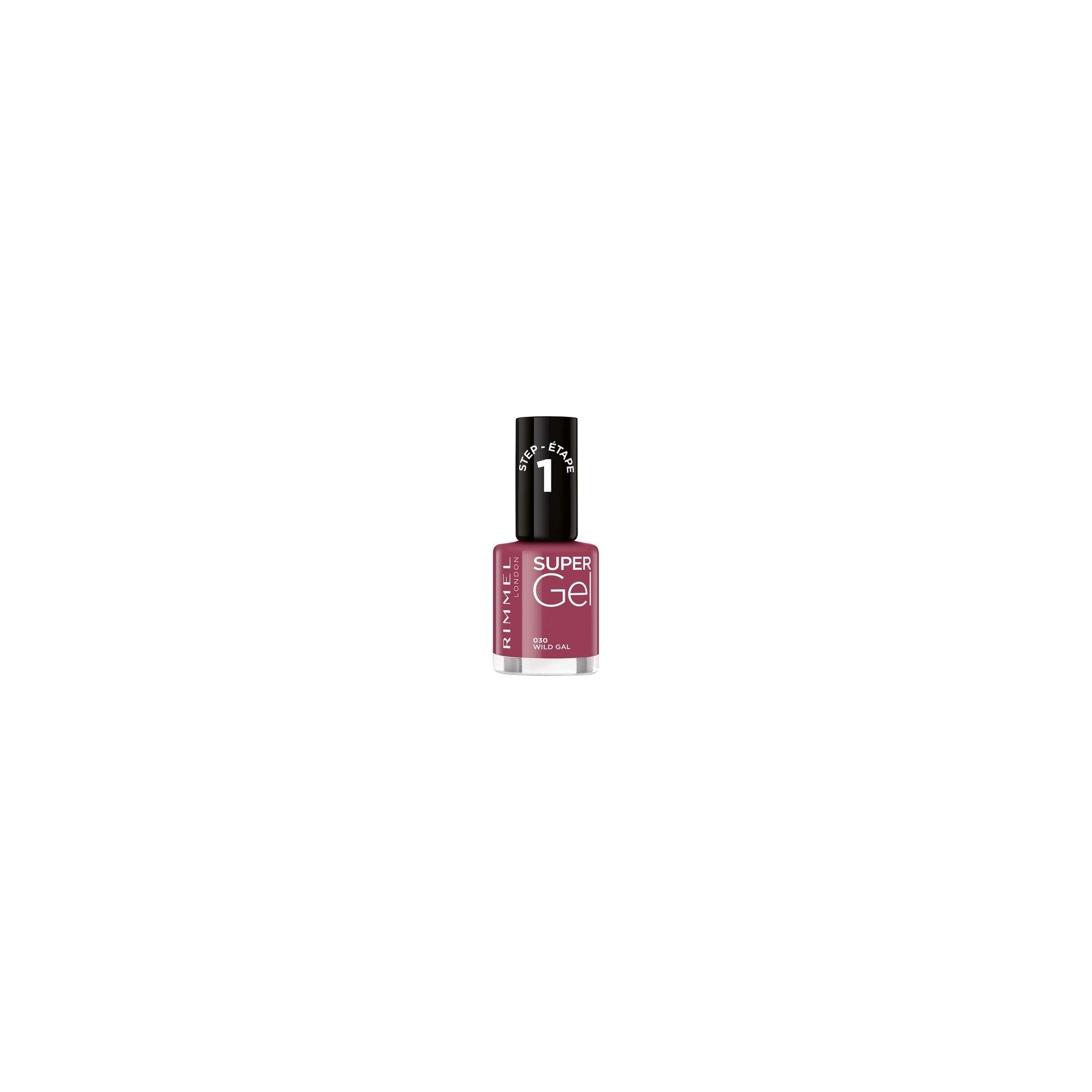 Rimmel Super Gel Nail Polish 030 Wild Gal 12mL