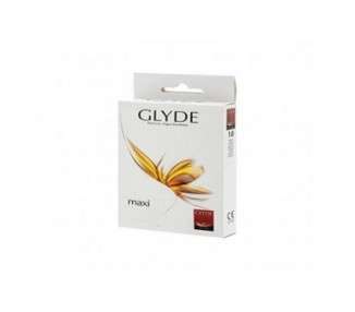 Glyde Maxi Premium Vegan Condom 10 Pieces 56mm Width