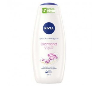 Nivea Diamond & Argan Oil 500ml - Shower Cream for Women