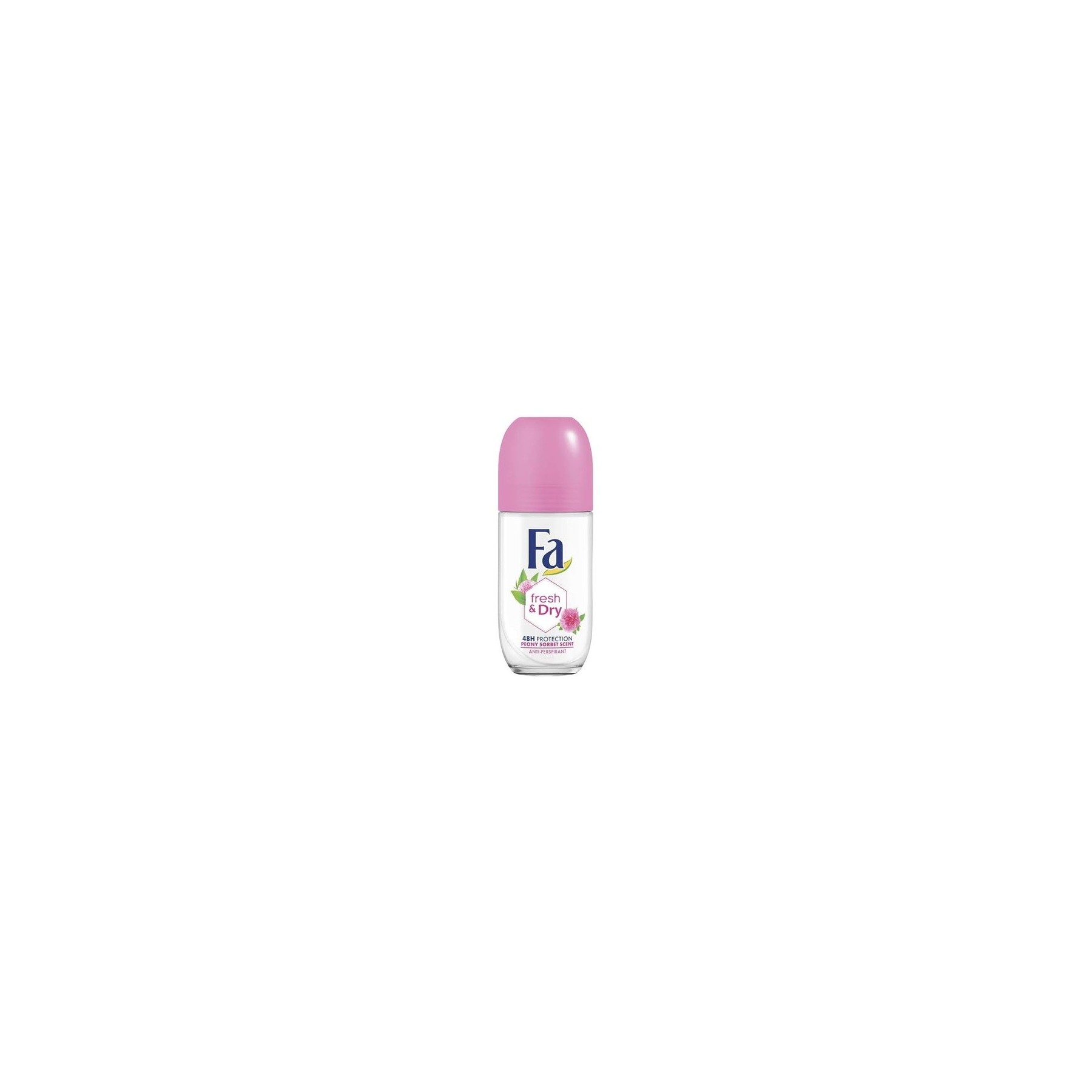 Fa Fresh & Dry Antiperspirant Peony Sorbet Roll-On 50ml