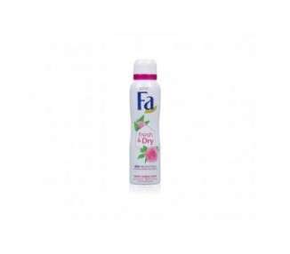 Fa Fresh & Dry Peony Sensor Bed Antiperspirant Spray 150ml