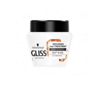 Gliss Kur Total Anti-Hair Breakage Treatment Regenerating Mask 300ml