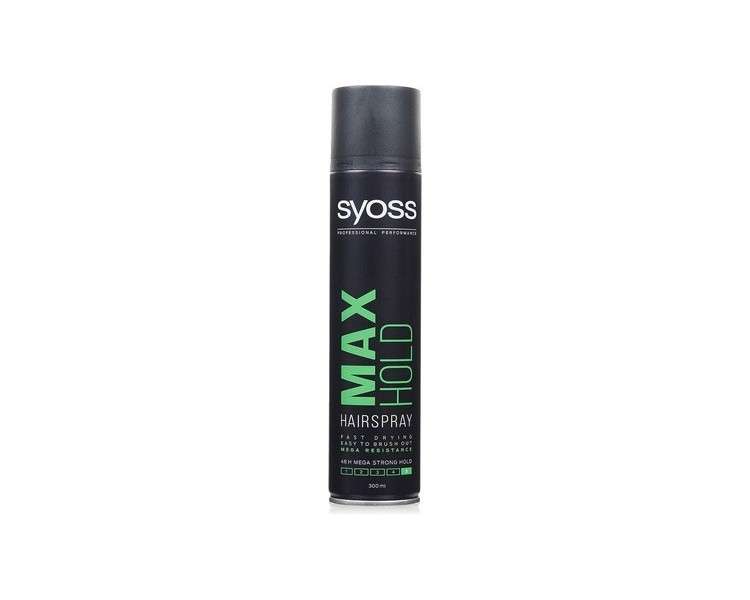 Syoss Max Hold Mega Strong Hair Spray 300ml