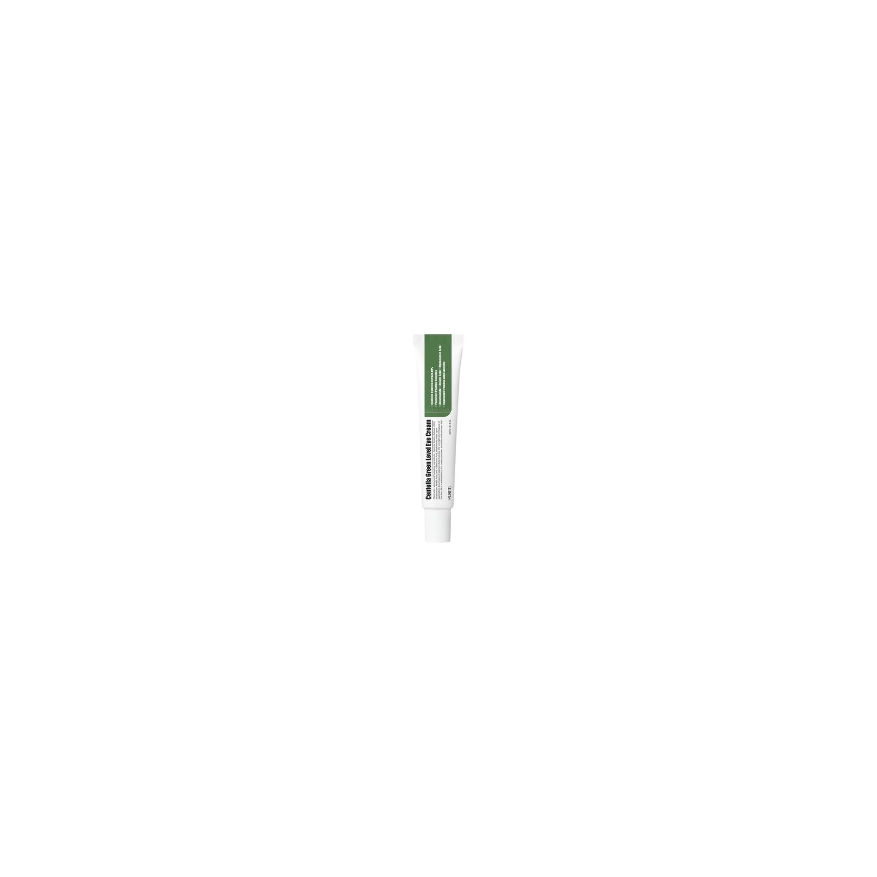 PURITO Centella Green Level Eye Cream 1 fl.oz - Dark Circles Around Eyes Wrinkles Puffiness that Reduces Eye Bags Fine Lines