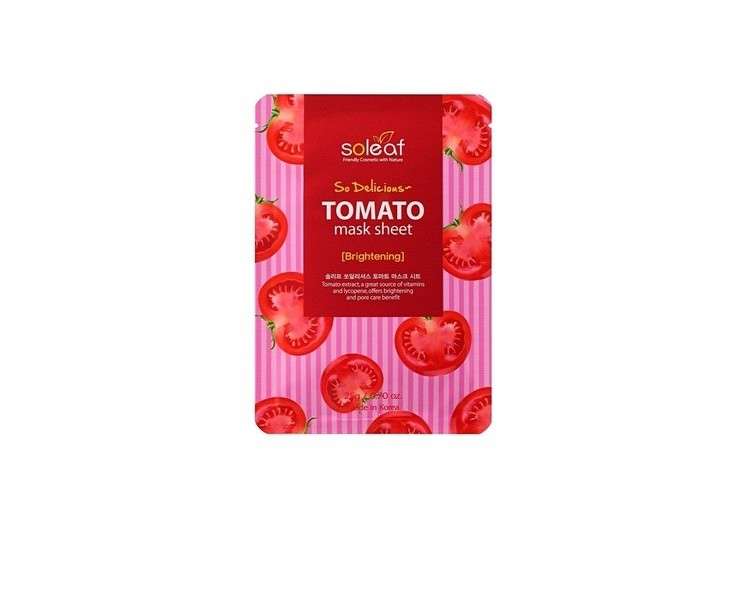 Tomato Brightening So Delicious Mask Sheet 25g