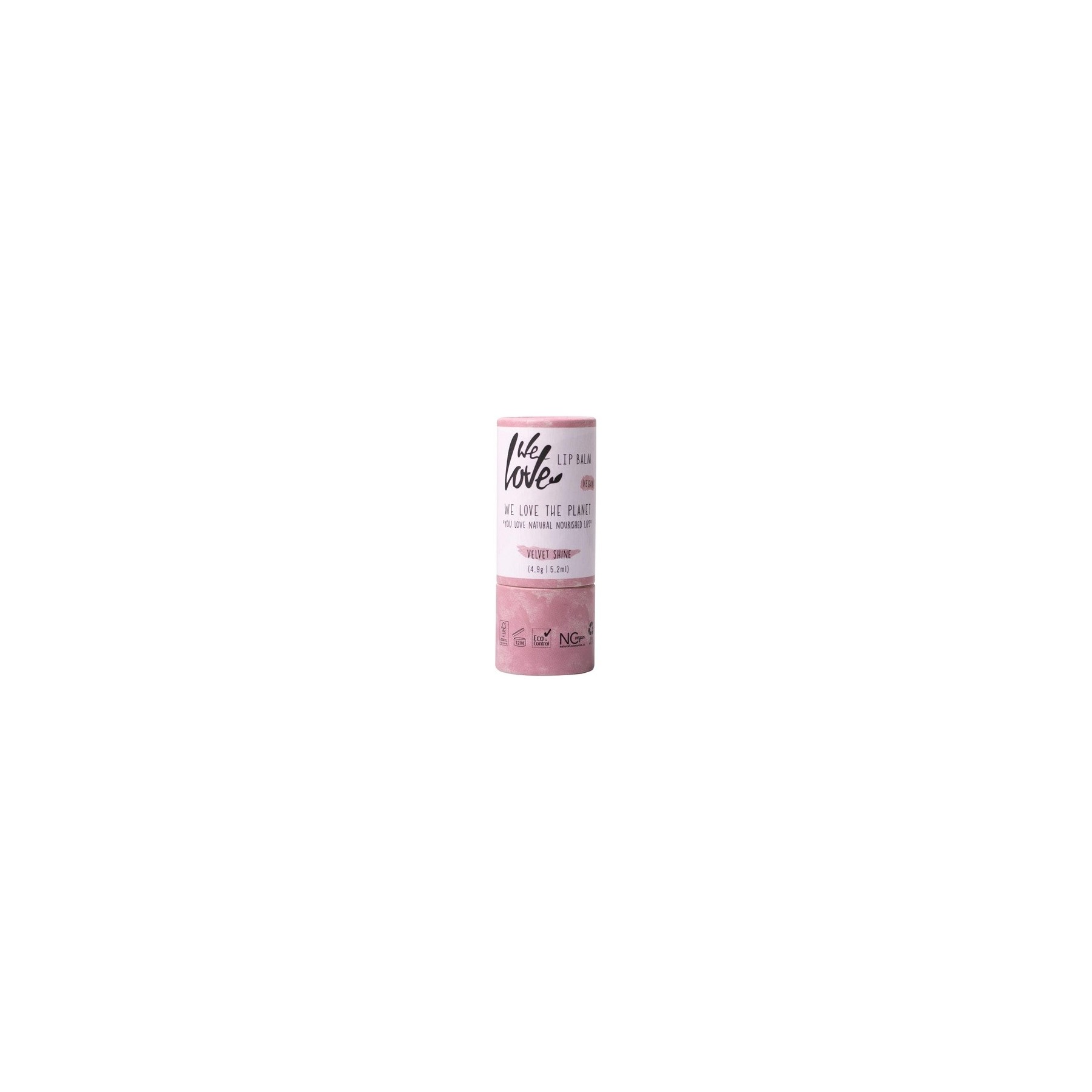 We Love The Planet Lip Balm Stick Velvet Shine 4.9g