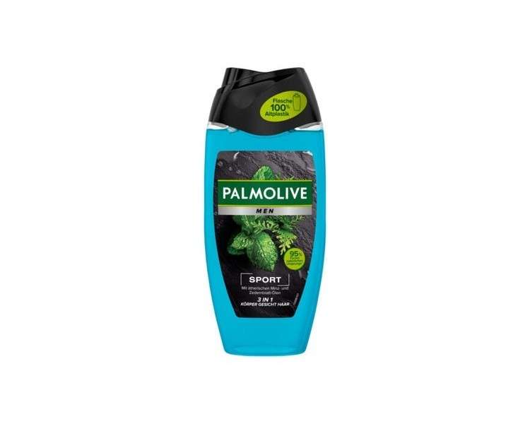 Palmolive Men Sport Mint and Cedar Leaf 3 in 1 Shower Gel 250ml