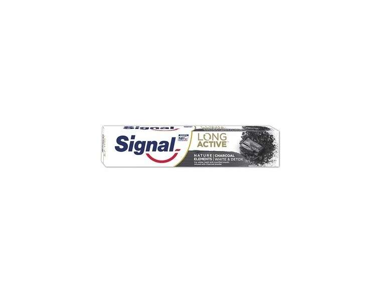Signal Nature Elements Activated Charcoal Toothpaste 75ml
