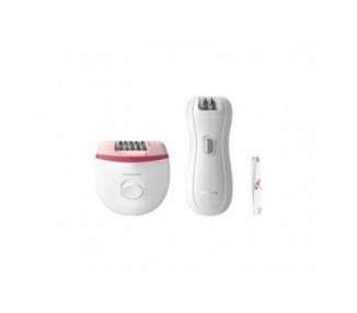 Philips BRP506/00 Body, Face and Jersey Epilator with Compact Satinelle Citrus Panels and Sensitive Areas Cortac Spedes
