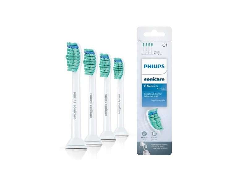 Philips Sonicare Original ProResults Standard Sonic Toothbrush Heads - Pack of 4