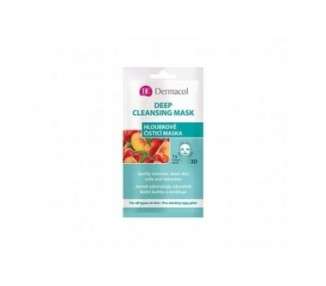Dermacol Deep Cleansing Face Tissue Mask Purifying and Refreshing Sheet Mask