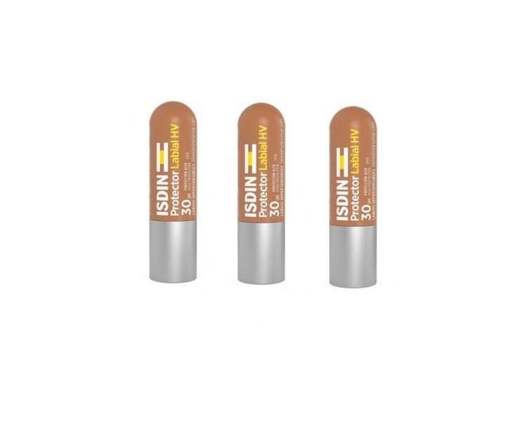 ISDIN Lip Protector HV SPF 30 Stick 4g for Hypersensitive Lips to the Sun