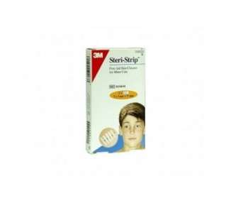Steri Strip Adhesive Suture Strips 75mm x 3mm Sterile - Hypoallergenic for Healing Superficial Wounds and Cuts