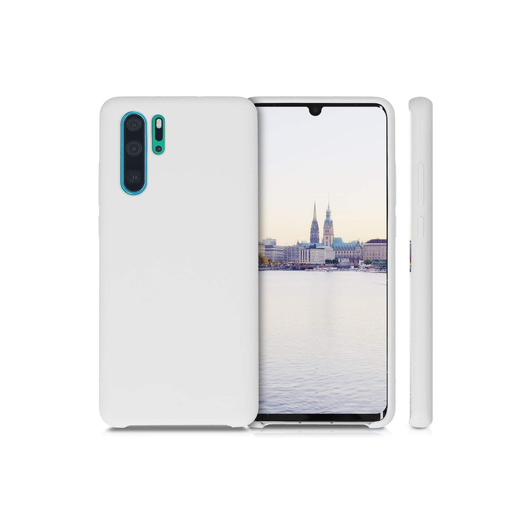 Funda Carcasa De Silicona Suave Tpu Gel Liquido Para Huawei P30 Pro
