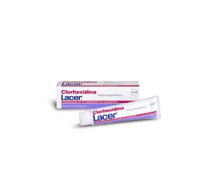 Lacer Chlorhexidine Toothpaste 75ml