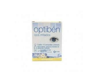 Optiben Irritated Eyes Eye Drops 10 Single Doses
