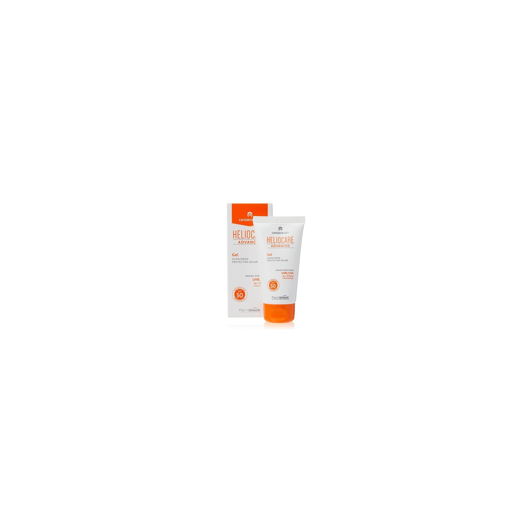 Heliocare Advanced Gel SPF 50 50ml Lightweight Sunscreen for Face Matte Finish