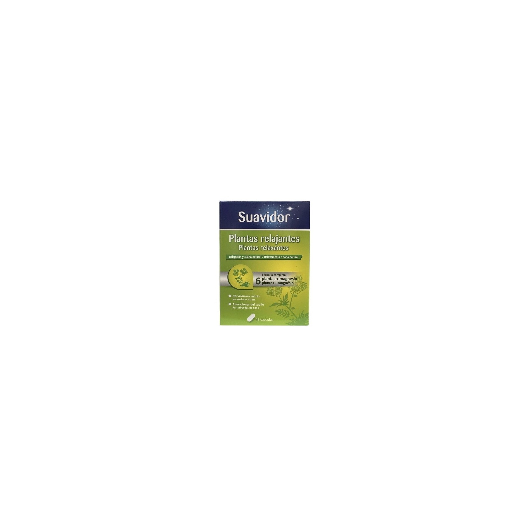 SUAVIDOR Relaxing Plants 45 Capsules