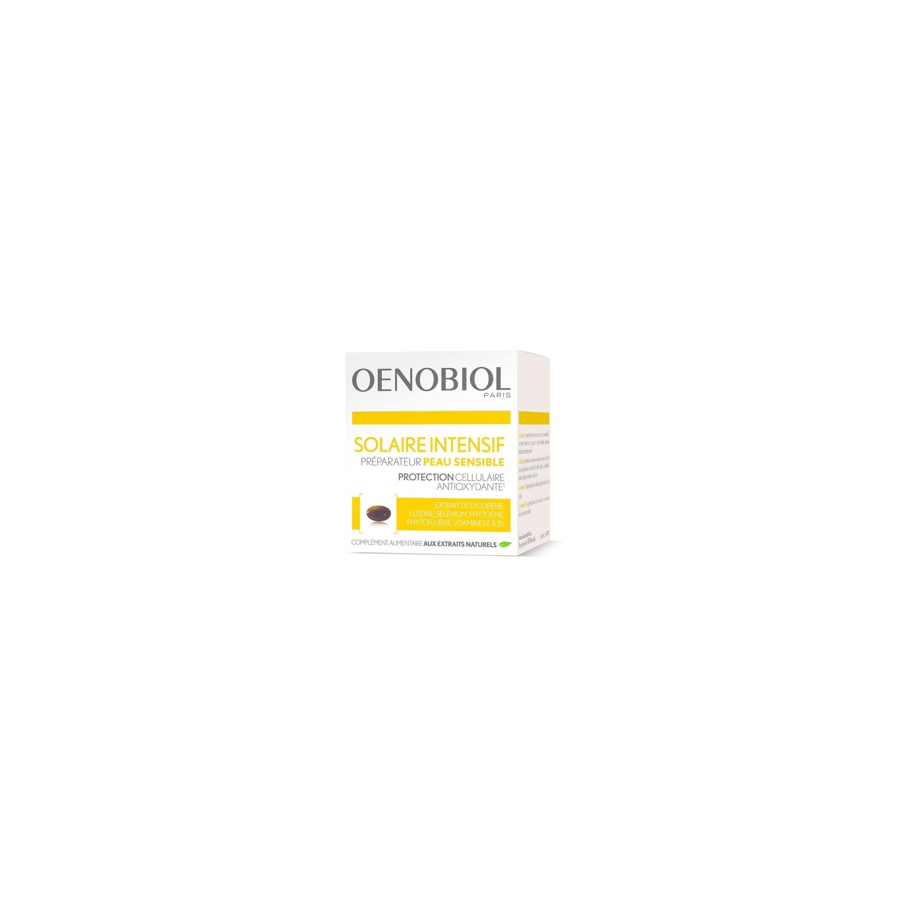 Oenobiol Solar Intensive Skin Preparation for Sensitive Skin 30 Capsules