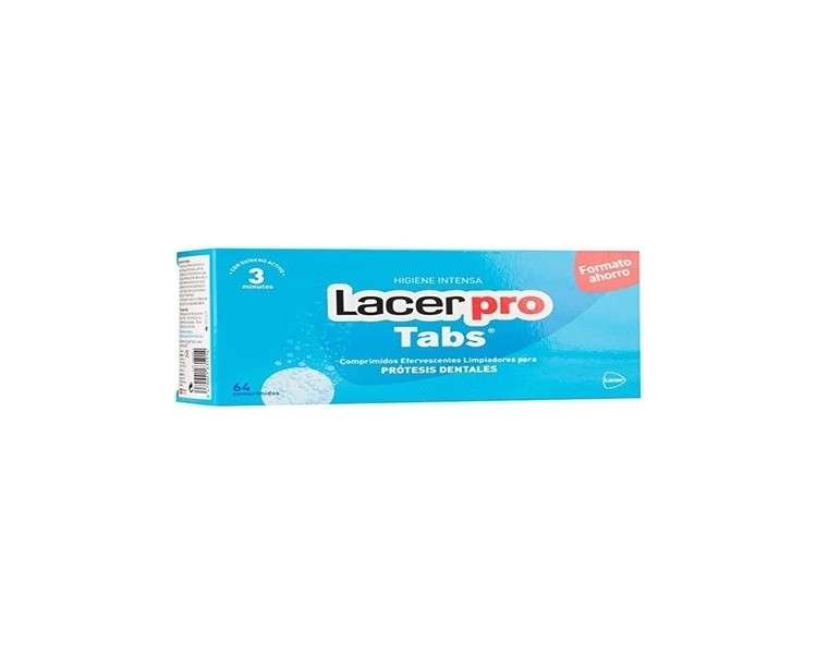 Lacer Protabs 64 Effervescent Cleaning Tablets