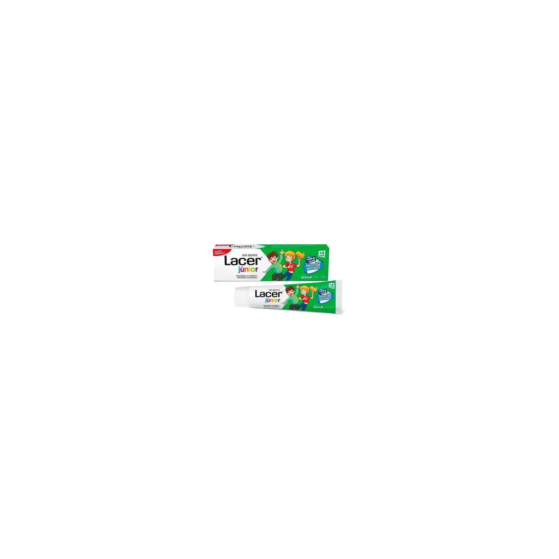 Lacer Junior Mint Gel Dental 75ml