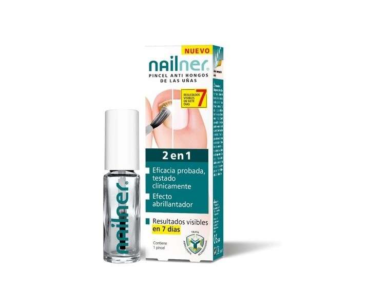 Nailner 2-in-1 Anti-fungal Brush 5ml