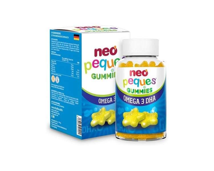 Neo Peques Omega 3 DHA Gummy Bears for Kids 30 Units