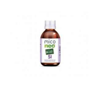 Mico NEO SI Kids Children's Syrup Reishi, Sun Mushroom and Shiitake Gluten and Dairy Free For Immunocompromised Children Allergies and Infections 200ml