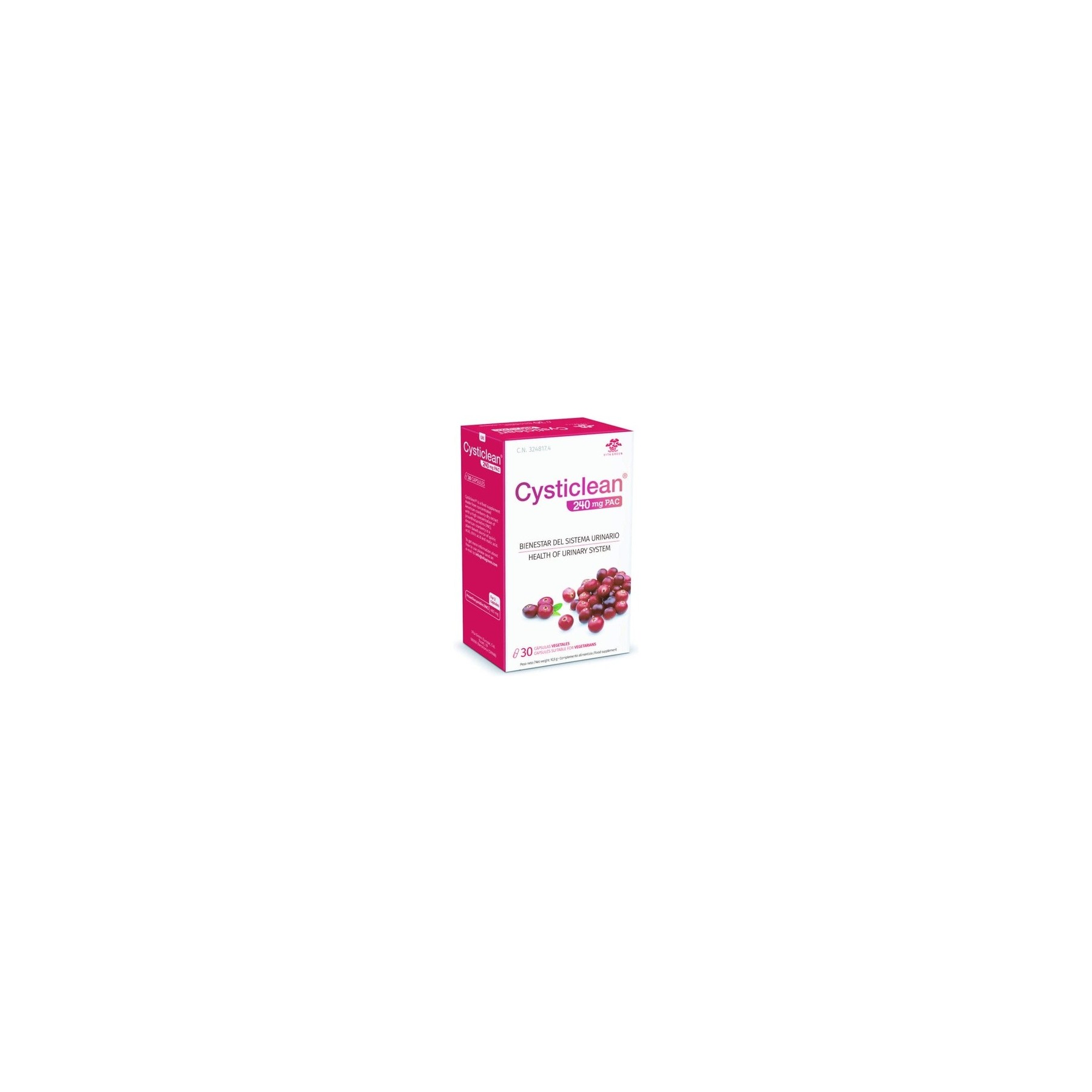 Cysticlean 240mg PAC Tablets
