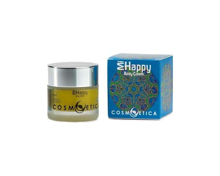 Cosmoetica MiHappy Body Cream Certified Organic Natural and Detoxifying Skincare 50ml