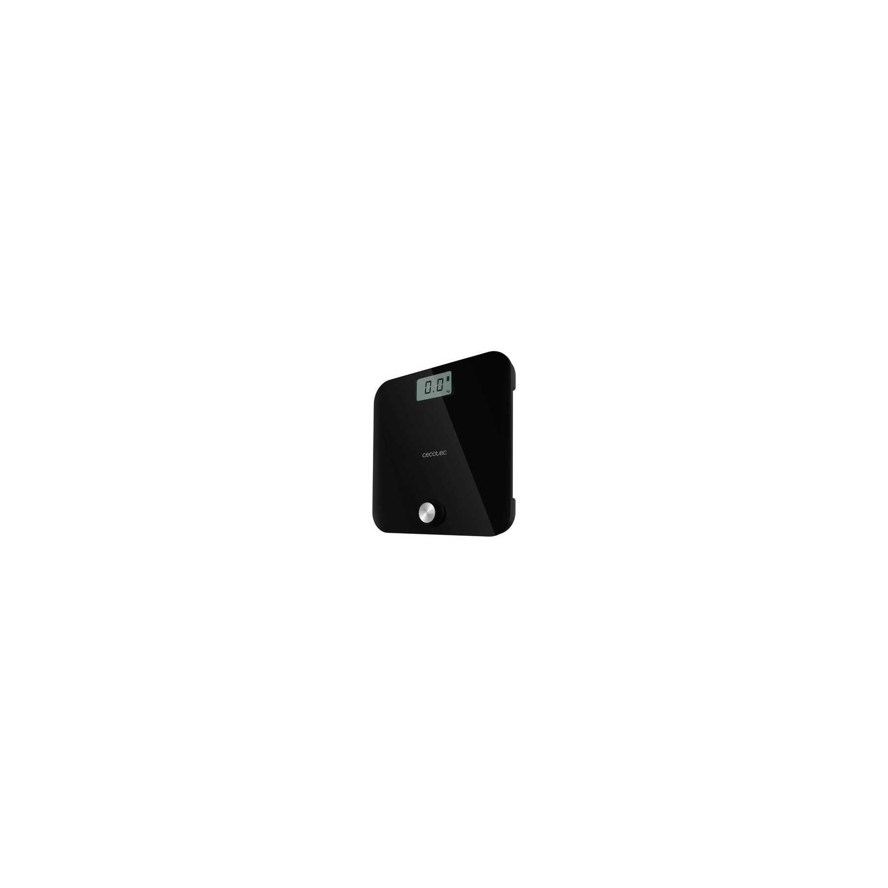 Cecotec Surface Precision EcoPower 10000 - Personal Scale with High-Security Tempered Glass Surface and Precision Sensors - Black