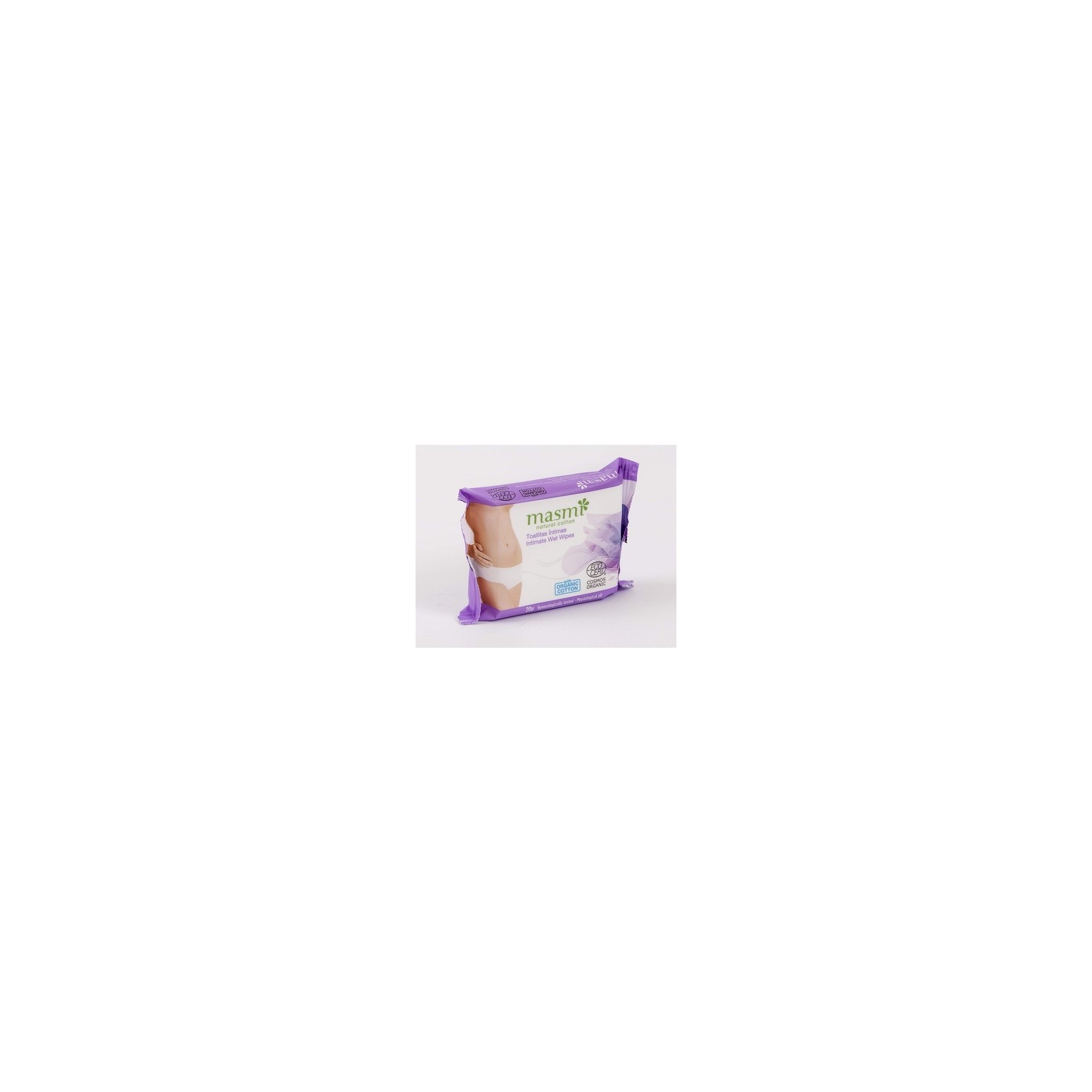 Organic Cotton Intimate Wipes 20 Pieces