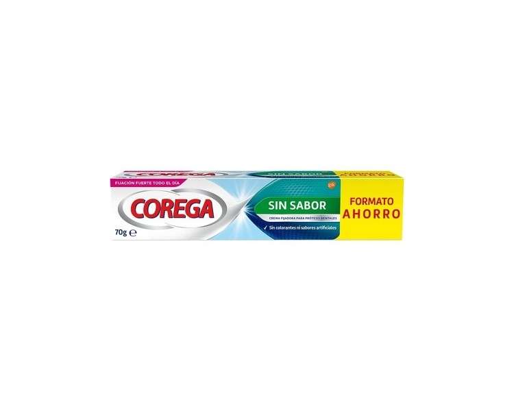 COREGA EXTRA STRONG Cream Taste without Adhesive DENTAL REPLACEMENT 75 ML