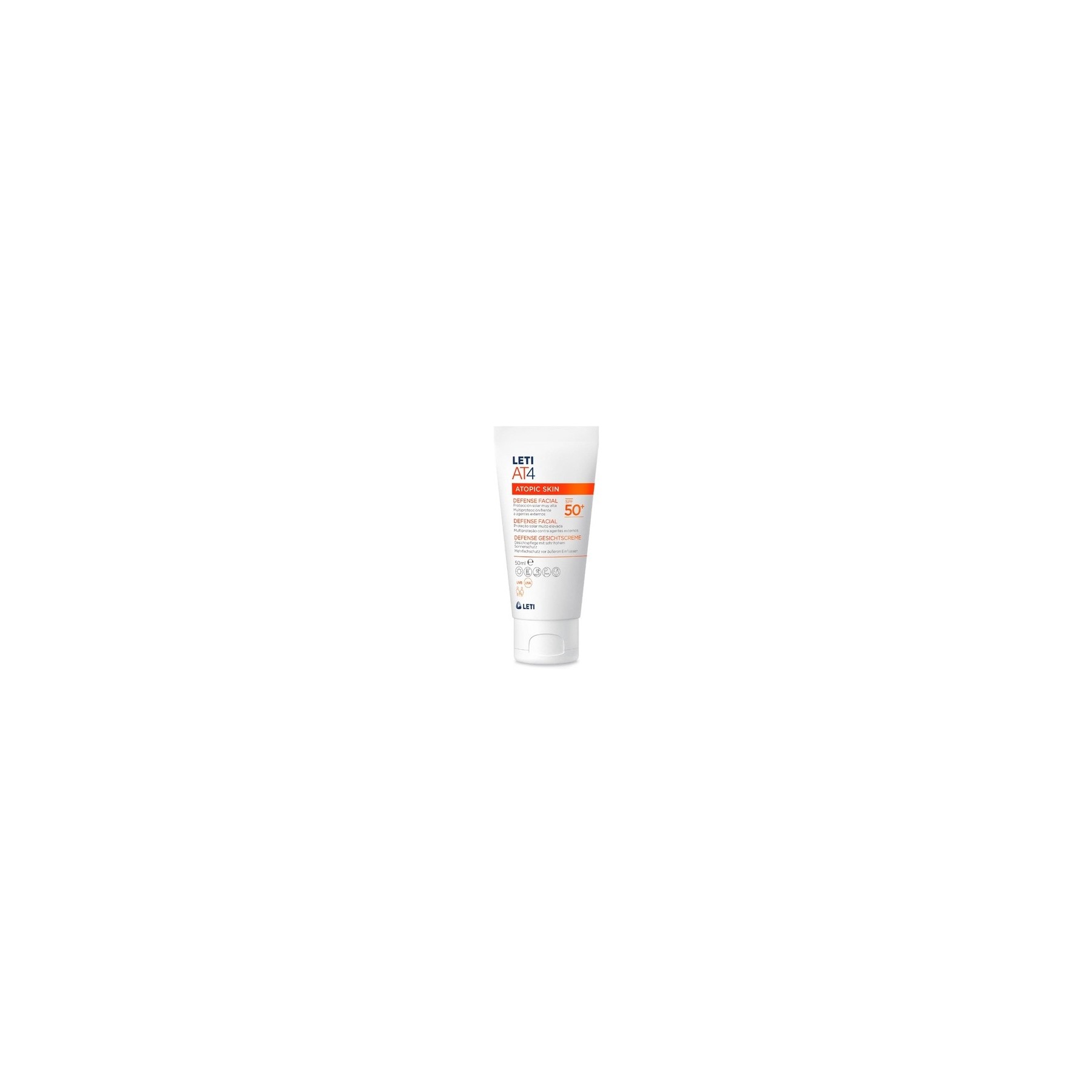 Leti At4 Defense Facial SPF50+ 50ml