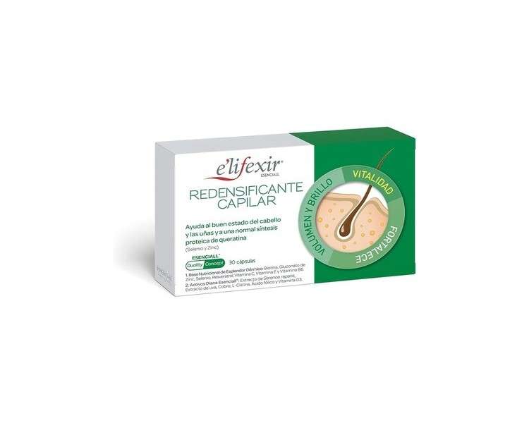 E'lifexir Essential Hair Redensifier 30 Capsules for Regrowth and Healthy Hair
