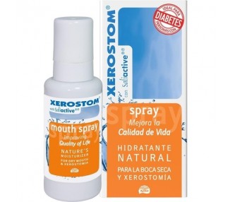 Xerostom Mouth Spray with Saliactive for Dry Mouth or Xerostomia 6.25ml by Xerostom