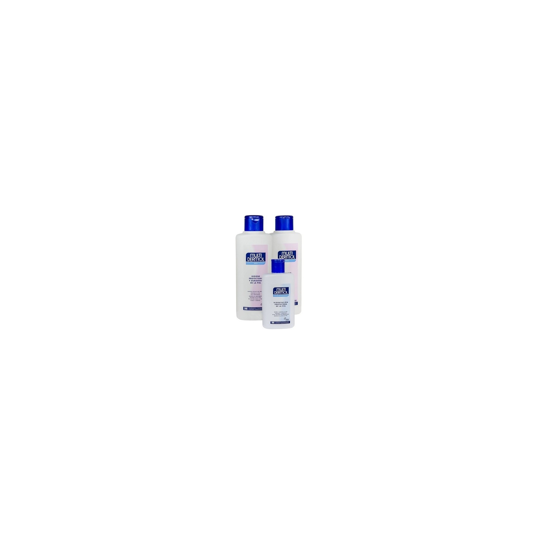 MULTIDERMOL 2 Gels 750ml + Moisturizing Milk 250ml