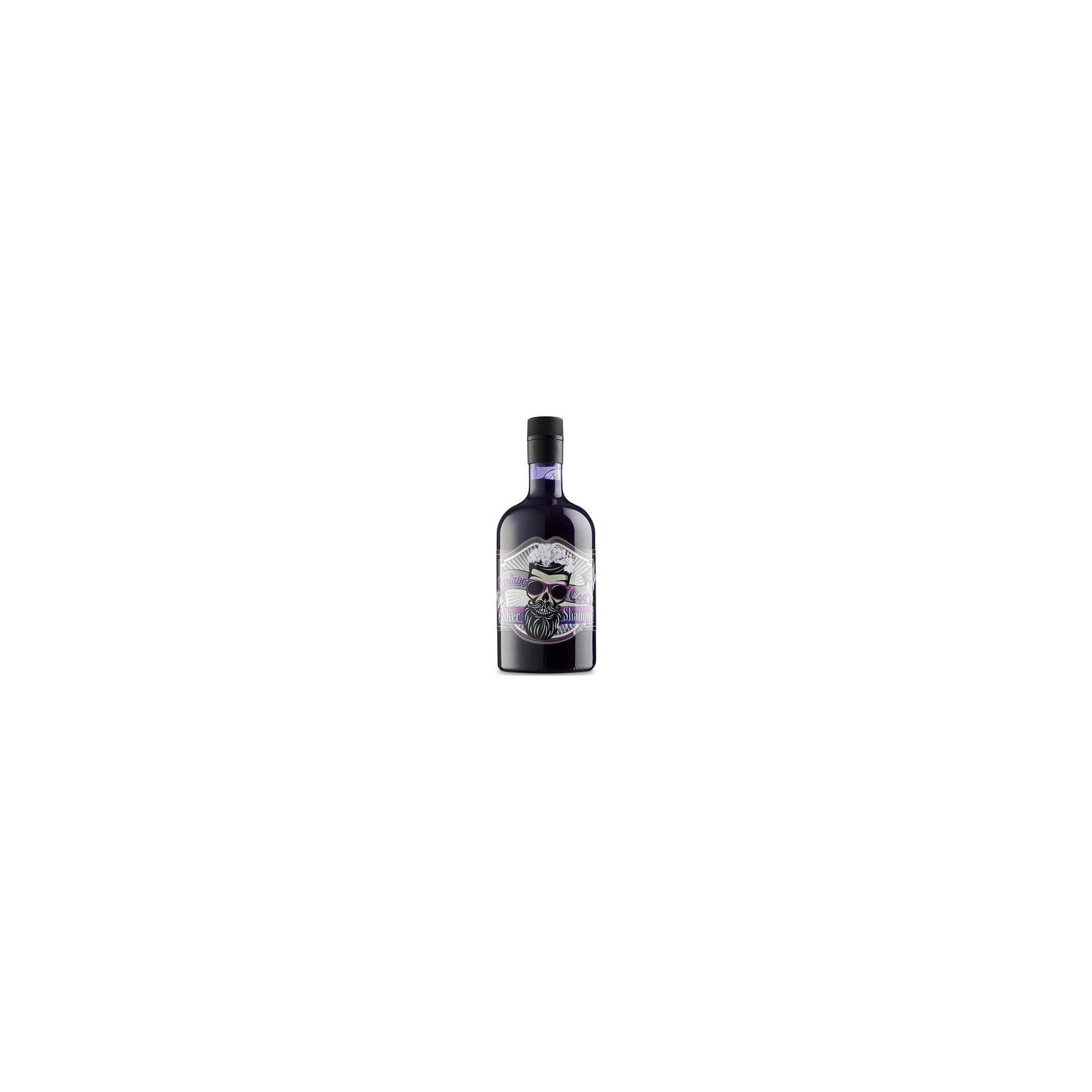 EUROSTIL Captain Cook Silver Shampoo 750ml - Black