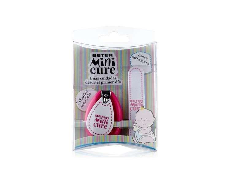 Beter Mini Cure Nail Clippers and File Kit, Assorted Colors