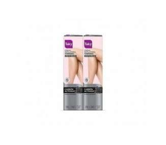 Activated Charcoal Hair Removal Cream 200ml - Pack of 2
