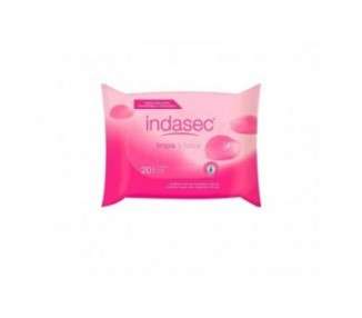Indasec Intimate Towels 20 Units