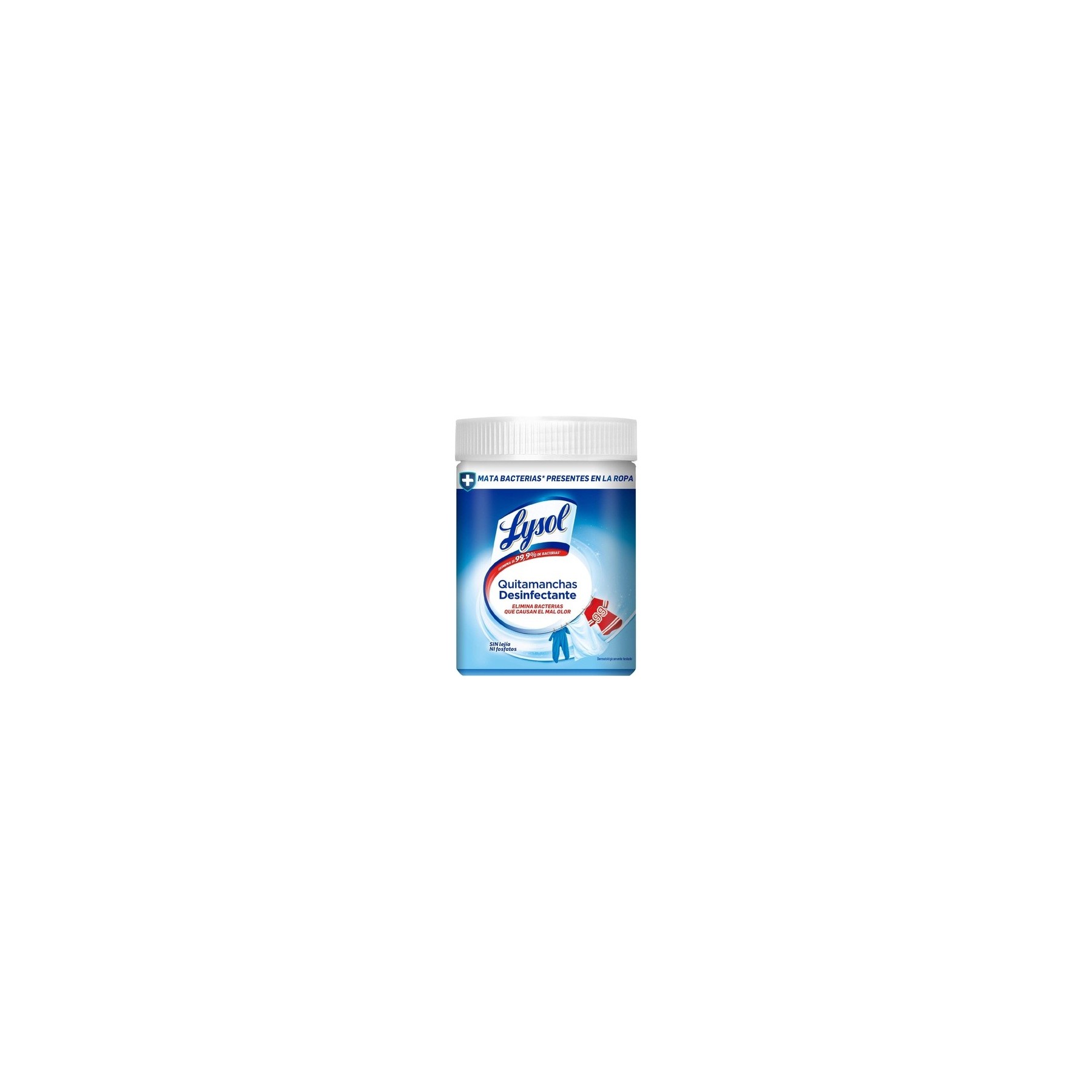 Reckitt Benckiser Lysol Disinfectant and Stain Remover for White and Coloured Clothing 450g 55ml