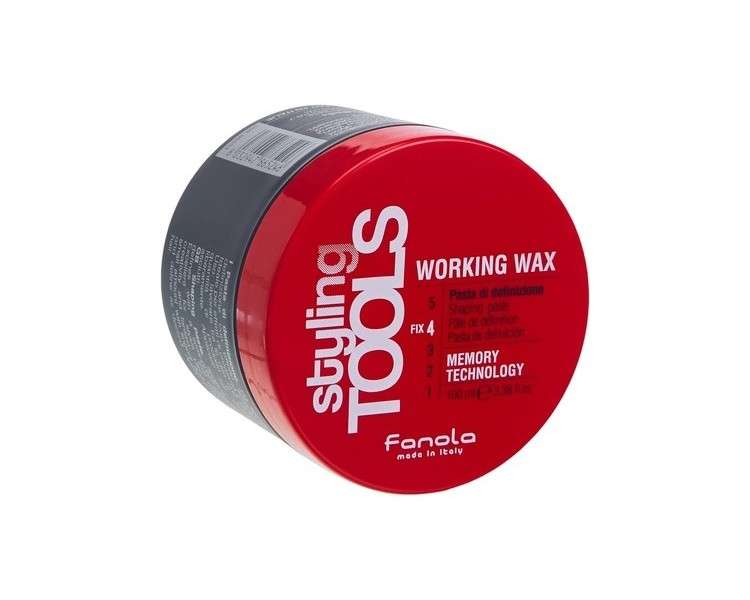 Fanola Styling Tools Working Wax Hair Styling Paste 100ml