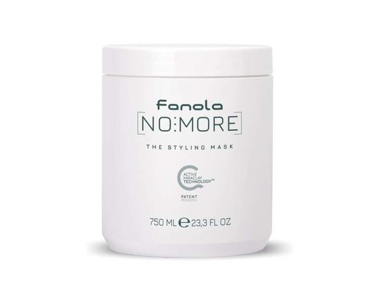 Fanola The Styling Mask for Longer Lasting and Faster Drying Hair 2 Minutes Exposure Time 750ml