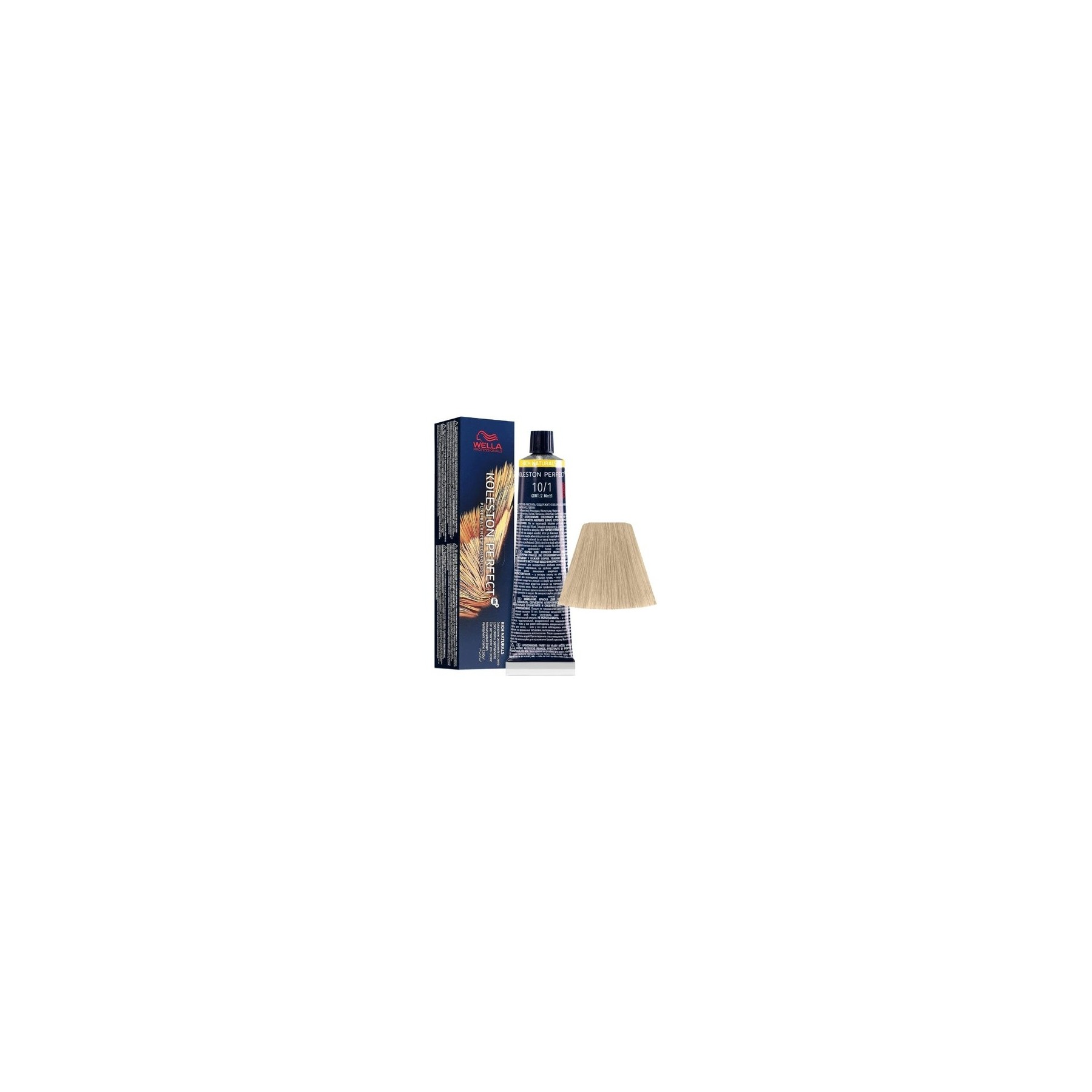 Wella Koleston Perfect Me+ Rich Naturals 10/1 Light Blonde Ash 60ml