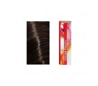 Wella Color Touch 4/0 Medium Brown Hair Color 60ml