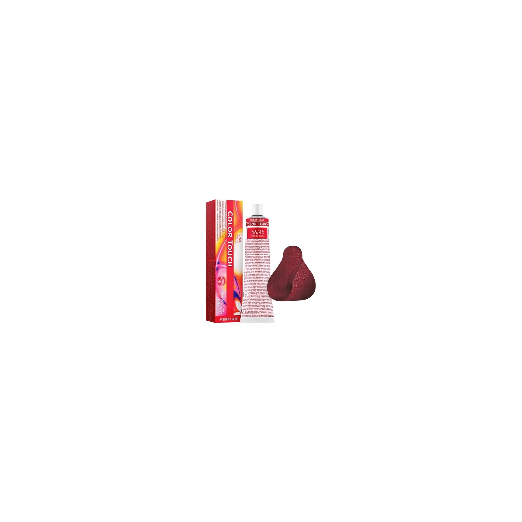 Wella Professionals Color Touch Semipermanent Haircolor 66/45 Intense Blond Dark Red Mahogany 60ml