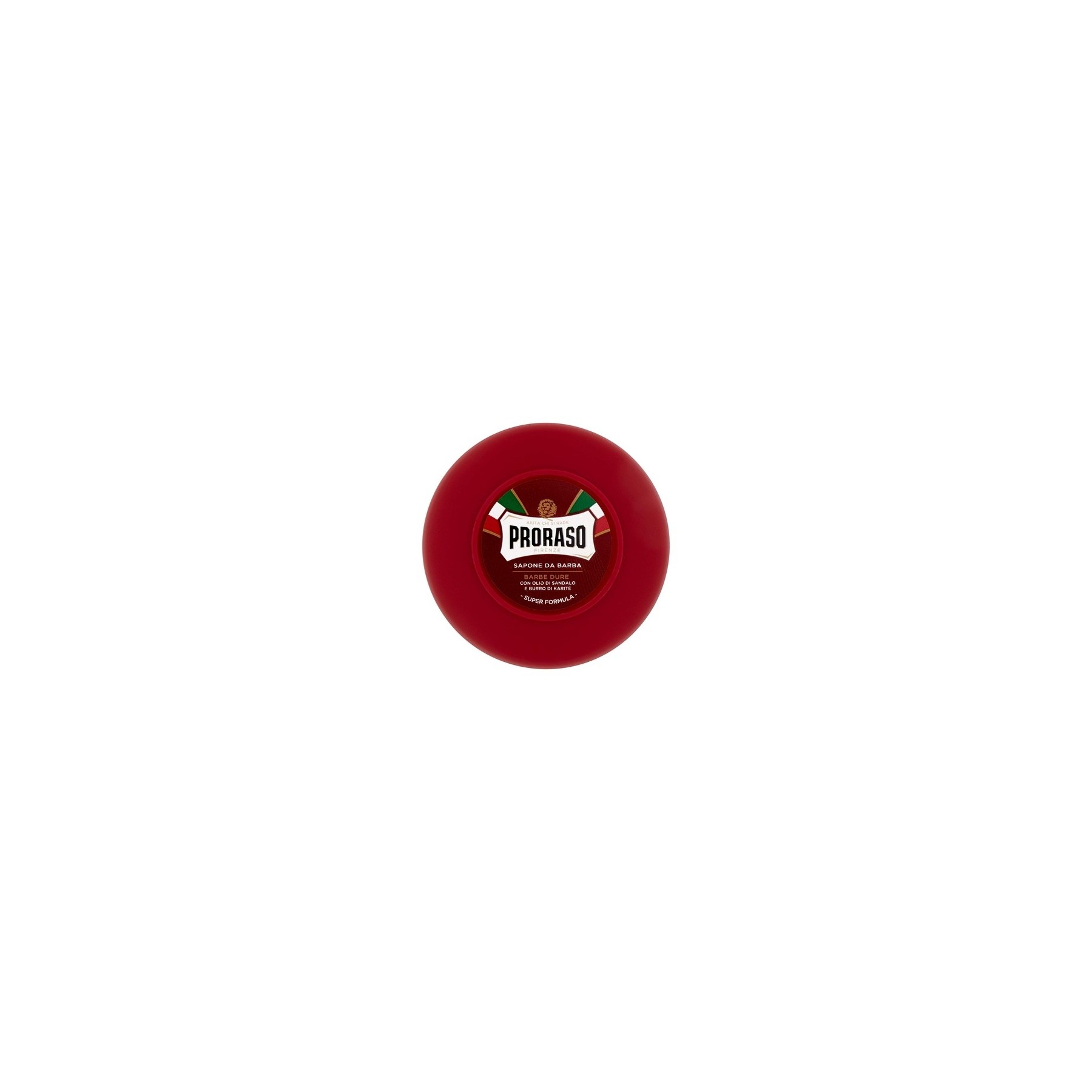 PRORASO Shaving Soap in Red Bowl 150ml