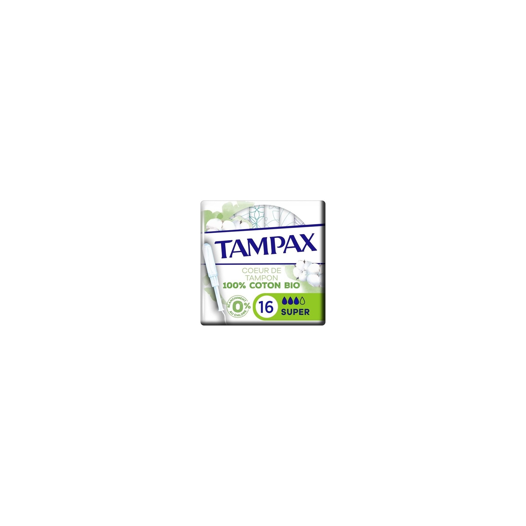 Tampax Cotton Protection Super Tampons Applicator